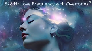 528 Hz Healing Love Frequency | Theta Binaural Beats | DNA Regeneration Music for 1 Hour
