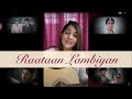 Raataan lambiyan acoustic cover  vocalexpressions