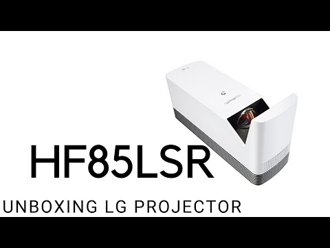 Unboxing LG HF85LSR
