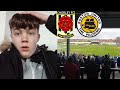 Chorley 03 boston goals missed penalty nad even a red card on mad non league day match vlog