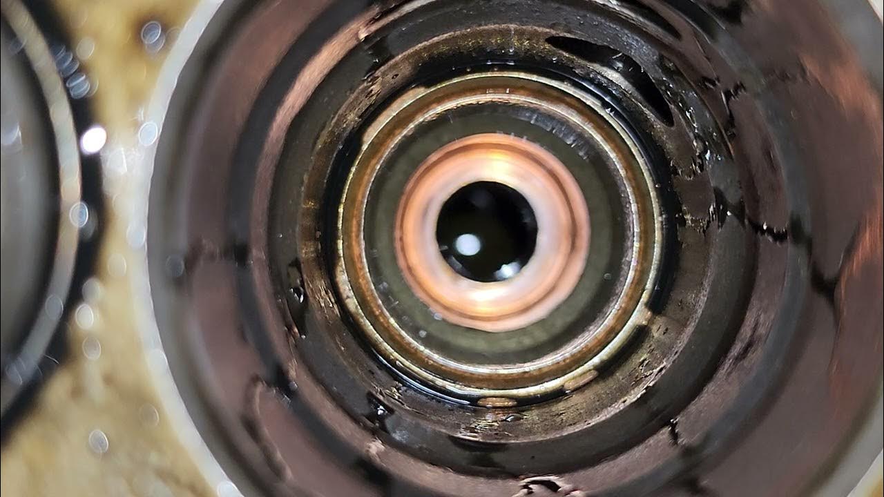 ISX12 No. 2 Fuel Injector Sleeve Leaking 1 of 2 YouTube