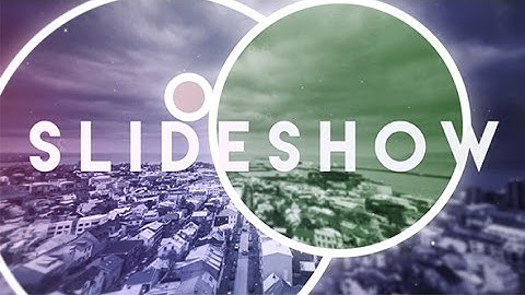 Dynamic Circle Slideshow - After Effects Template