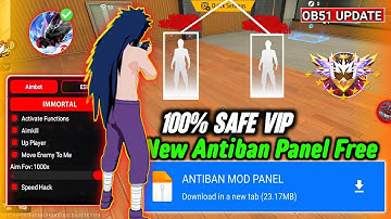 ANTI BAN FREE FIRE PANEL 🔥 FREE FIRE ANDROID PANEL | 100% WORKING PANEL⚙️ PANEL FOR MOBILE FF