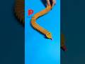 Serpiente Con Movimiento Origami Manualidades Diy Craft