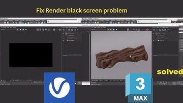 V-ray Render Black Screen problem in 3Ds Max|| How to fix render black screen in vray ||
