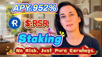 💸 Earned $1,800 in 2 Days! Staking RSR for 900%+ Annual Yield – My Full Crypto Staking Guide!