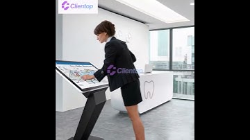 Visitor machine  #LCD Screen #Customized Service #Clientop