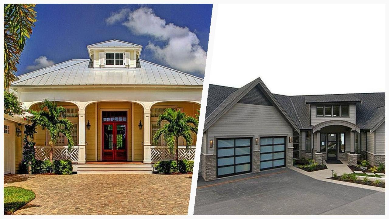 75 Mid-sized Yellow Exterior Home Design Ideas You'll Love ☆