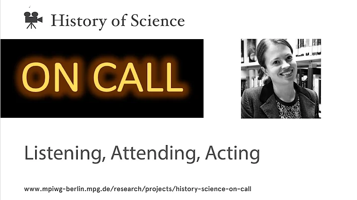 History of Science ON CALL: Anna Elsner on death a...