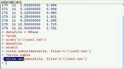 Statistics with R (part 5: external files tutorial)