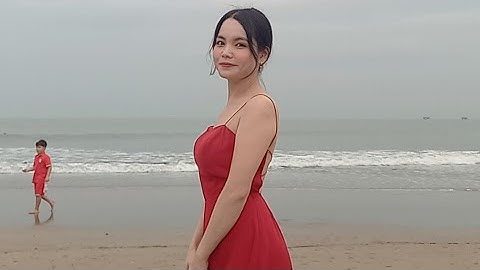 Biển Long Hải (tắm ở bãi Dinh Cô cùng gia đình).