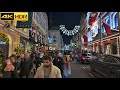 🎅🏽Christmas Decor in Posh London Streets 🎄Walking in Luxury London| Central London [4K HDR]