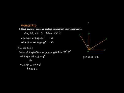 Video: Unghiurile suplimentare congruente au fiecare măsura 90?