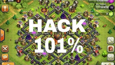 How to hack Clash of Clan account part =2