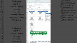 Come contare i valori ripetuti in Excel con UNICI e CONTA.SE