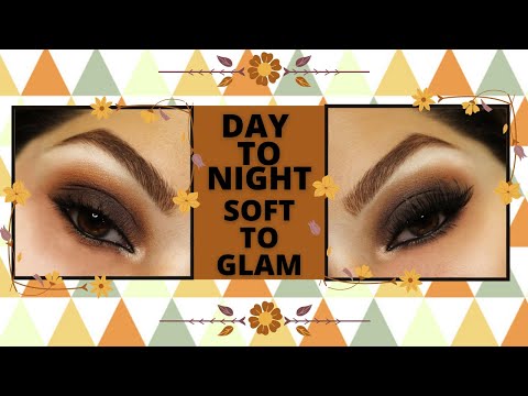 Classic Everyday Brown Eye Makeup tutorial | Day To Night Party Makeup | Step By Step