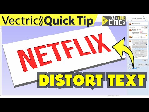 Distort Text to
