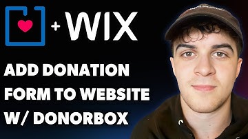 How to Add a Donation Form to Your Wix Website with Donorbox (Full 2025 Guide)