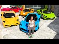 GTA 5 ROBO AUTOS FERRARI *AUTOS REALES*