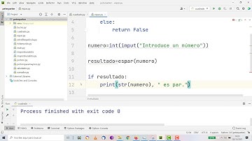 UD4 Programación Python Función par o impar TIC 2 Bachillerato IES Monterroso