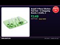 Anjali 5-Piece Kitchen Tool Set – 1 Chopping Board, 1... at Rs.149 — 61% OFF | Amazon Deal Today