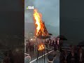 لەژێر لێزمە باران ئاگری نەورۆز کرایەوە لە سۆران