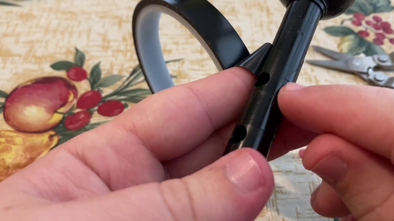 Best Method to Apply Tape to a Bagpipe Chanter YouTube