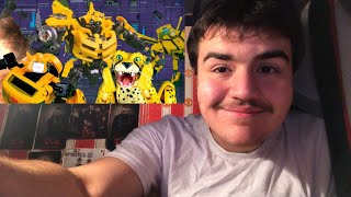 BUMBLEBEE VS BUMBLEBEE VS CHEETOR (BY LUMAKEN STUDIOS) REACTION