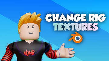 How To Change The TEXTURE in Roblox Rigs Suite (Blender Roblox GFX)