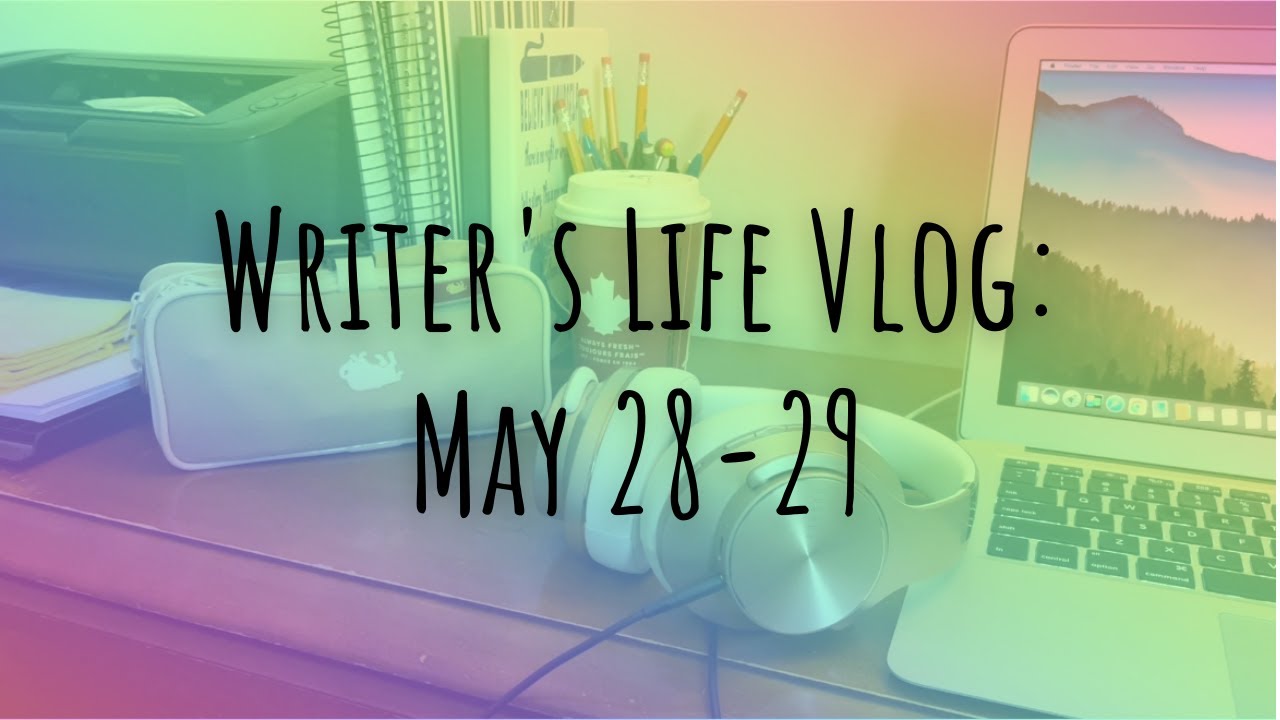Writer's Life Vlog: drafting, editing & my first AuthorTube interview