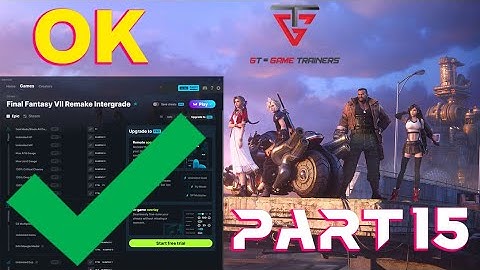 Final Fantasy VII Remake Intergrade gameplay part 15 - WeMod Trainer