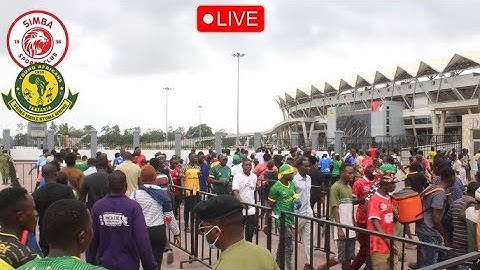 🔴#Live: KINACHO ENDELEA UWANJA WA BENJAMIN MKAPA YANGA VS SIMBA MUDA HUU....