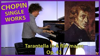 Chopin Tarantella A flat major, Op. 43 - Nikolay Khozyainov |Complete Single Works|