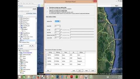 How to import Excel data to Google Earth