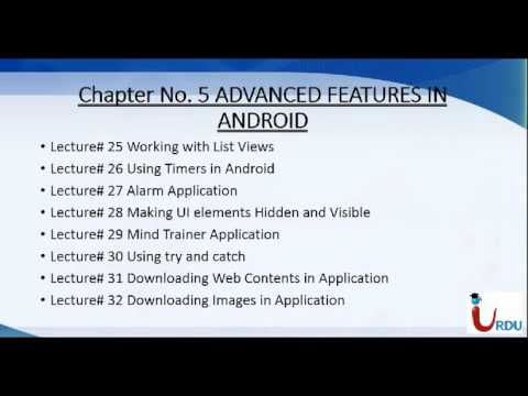 Android Development Lecture