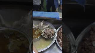 kale PACHE cooking lamb head and legs in street food