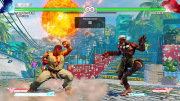 STREET FIGHTER V Parrying dhalsim CA