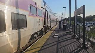 MBTA Providence/Stoughton Train to Providence at Attleboro Station