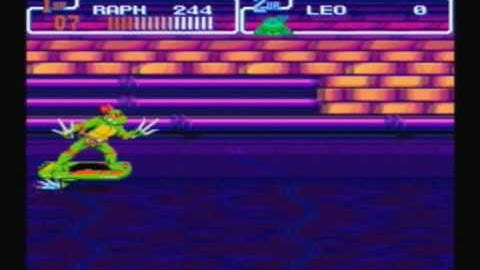TMNT 4 Turtles In Time SNES Playthrough Part 3