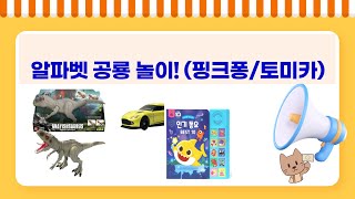 알파벳 블록  공룡! 우리 아이 첫 학습 놀이 장난감 추천 (ft. 핑크퐁/토미카)