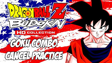 Dragon Ball Z Budokai 3 HD - Goku Combo Canceling Practice