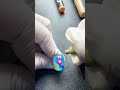 Bikini Bottom on your nails! 🧽💛 Detailed hand-painted SpongeBob cartoon press-ons.✨ #shorts #nails