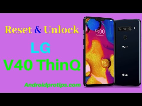 How to Reset & Unlock LG V40 ThinQ