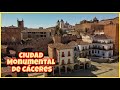 🇪🇸 Ciudad Monumental de Cáceres, Extremadura. Cinematic drone footage