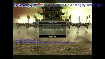 HƯỚNG DẪN CÀY TIỀN VẠN VÕ LÂM TRUYỀN KỲ 1-NHỮNG MÔN PHÁI BÁ ĐẠO- RoYaL Channel