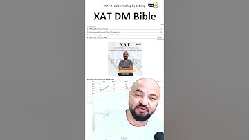 XAT DM Bible | Must Solve Questions | Decision Making Section