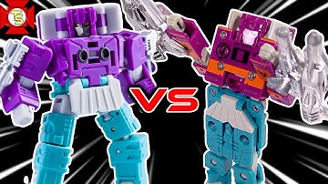 TRANSFORMERS DR WU’S Chatter Vs G1 SQUAWKBOX – Versus Review