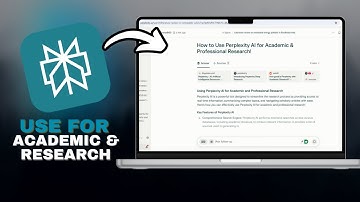 How to Use Perplexity AI for Academic & Professional Research in SECONDS!