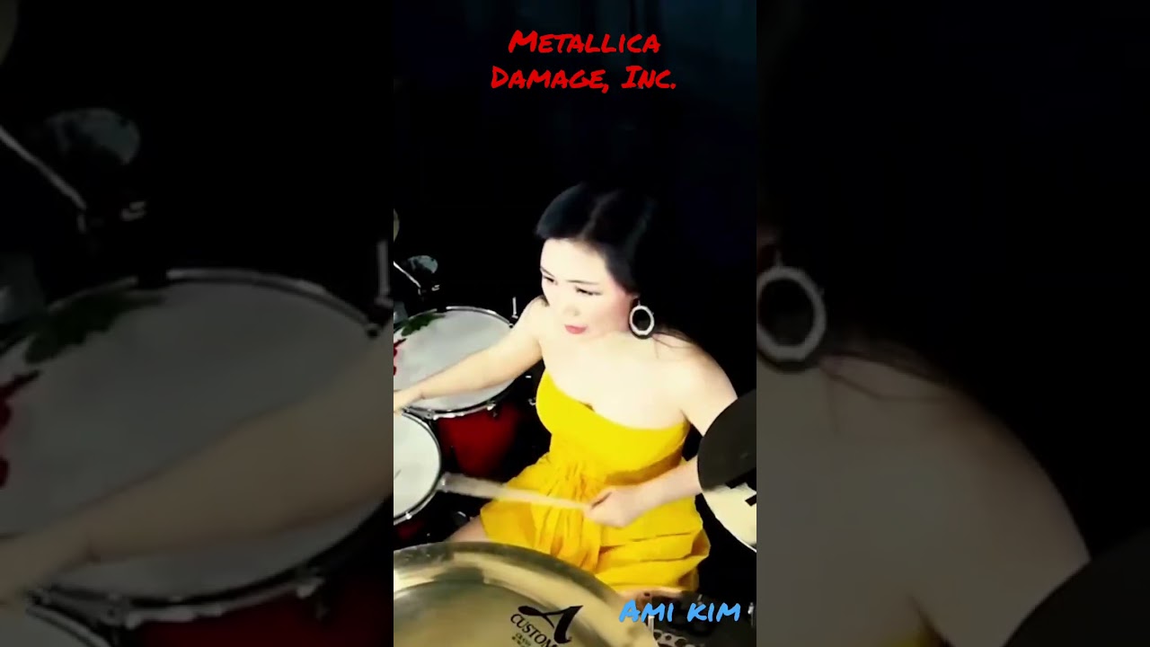 @metallica - Damage, Inc. #drumcover #amikim #artisanturkcymbals