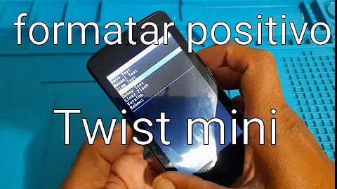 Como reiniciar o celular positivo Twist mini?